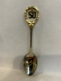 Happy 50th Anniversary Souvenir Spoon