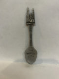 Chicago The Windy City Pewter Souvenir Spoon