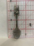 Chicago The Windy City Pewter Souvenir Spoon
