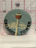 Calgary Tower Alberta Button Pinback