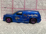 Blue Yu-Gi-Oh Fandango 2001 Hot Wheels Diecast Car