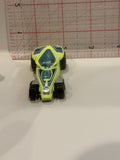 Yellow Brutalistic Hot Wheels Toy Diecast Car
