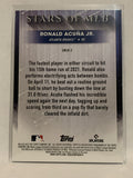 #SMLB-22 Ronald Acuna Jr Stars of MLB Atlanta Braves 2022 Topps Series 1 Baseball Card MLB