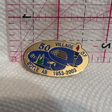 Village of Boyle Alberta 1958 2008 50th  Lapel Pin