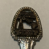 Hawaii Honolulu Aloha State Collectable Souvenir Spoon DM