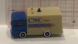 Blue CNC News Van Unbranded Toy Diecast Car