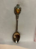 April Sweet Pea Flower Souvenir Spoon