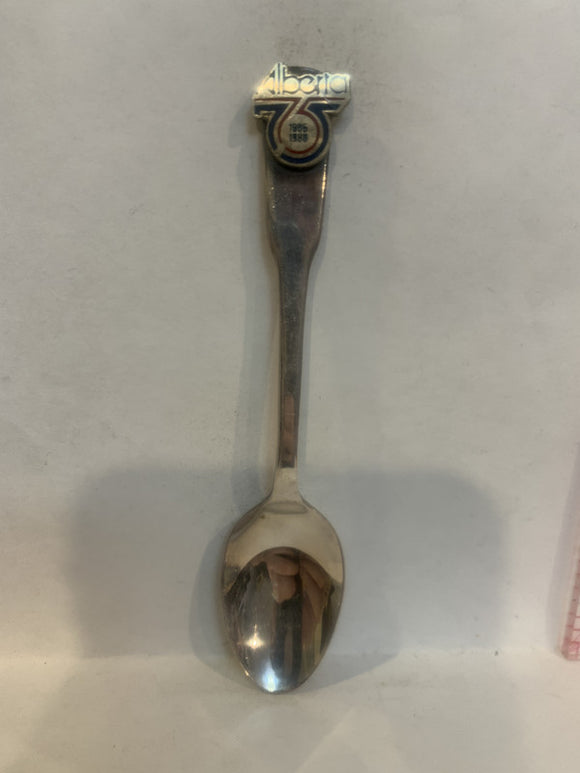 Alberta 75th 1905 1980 Souvenir Spoon