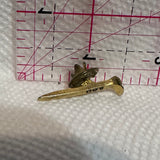 PDC Golden Railway Spike  Lapel Pin