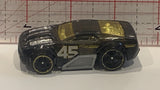 Black #45 Horseplay Hot Wheels Toy Diecast Car