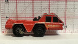 Red Fire Dept Crane 1988 Hot Wheels Diecast Car