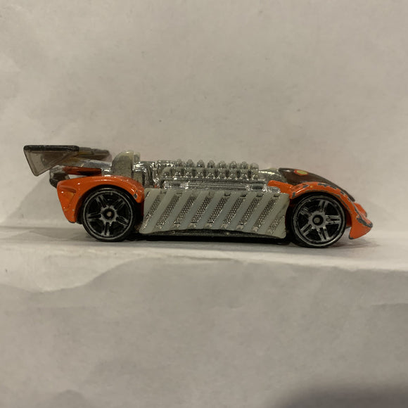 Orange Krazy 8s ©2000 Hot Wheels Diecast Car DM