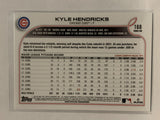 #168 Kyle Hendricks Chicago Cubs 2022 Topps Series 1 Baseball Card MLB
