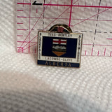 Lacombe County Towns Alberta Flag  Lapel Pin