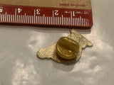 Green Harp Lapel Hat Pin DT
