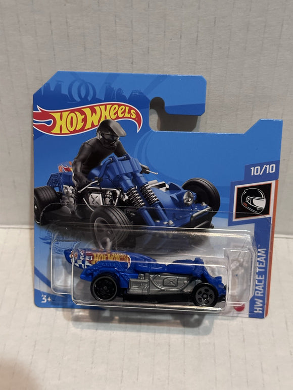 Blue Moto Wing HW Race Team 10/10 242/250 GRY25 2021 Hot Wheels Diecast Car