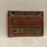 #149 Brett Butler Cleveland Indians 1986 Topps Baseball Card IH