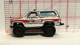 White Sheriff 4x4 Chevy Blazer 1988 Matchbox Diecast Car
