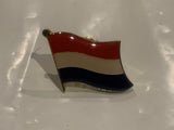 Netherland Flag Lapel Hat Pin DU
