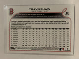 #88 Travis Shaw Boston Red Sox 2022 Topps Series 1 Baseball Card MLB