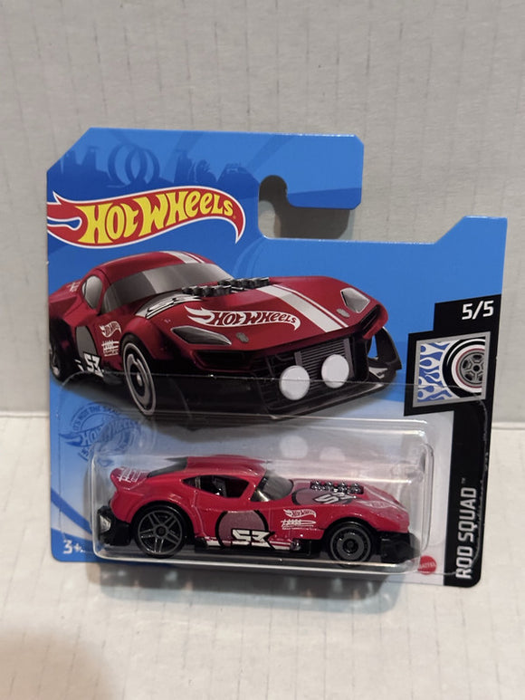Red Muscle and Blown Rod Squad 5/5 184/250 GTB792018 Hot Wheels Diecast Car