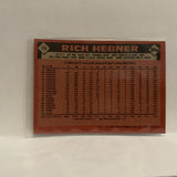 #19 Rich Hebner Chicago Cubs 1986 Topps Baseball Card IH