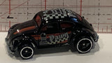 Black Pawn Volkswagen Beetle Hot Wheels Toy Diecast Car