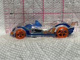 Clear Hi-Tech Missile 2013 Hot Wheels Diecast Car