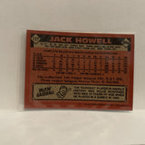 #127 Jack Howell Los Angeles Angels 1986 Topps Baseball Card IH