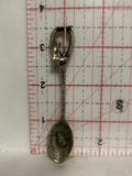 God Bless Pewter Souvenir Spoon