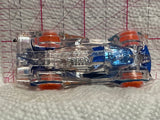 Clear Hi-Tech Missile 2013 Hot Wheels Diecast Car