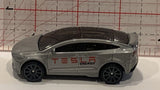Grey Tesla Model X DTX01 Hot Wheels Toy Diecast Car