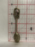 God Bless Pewter Souvenir Spoon