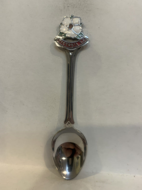 Victoria BC Dogwood Flower Souvenir Spoon