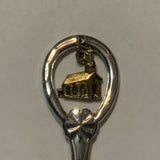 Hope BC Log Cabin Church Collectable Souvenir Spoon DM