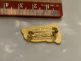 The Land of 12 Foot Davis Peace River Alta Alberta Lapel Hat Pin DU