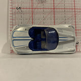 White Chrysler 1997 Dodge Concept Car Hot Wheels Diecast Car DN