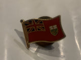 Ontario Province Flag Lapel Hat Pin DU