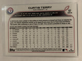 #97 Curtis Terry Rookie Texas Rangers 2022 Topps Series 1 Baseball Card MLB