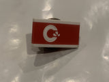 Calgary Stampede Flag Lapel Hat Pin DU