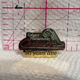 Calgary Philharmonic Orchestra 50 Years Live  Lapel Pin