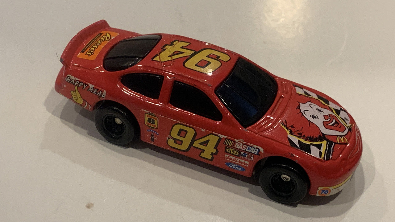 Red 94 Ronald Nascar 1998 Mcdonalds Hot Wheels Toy Diecast Car