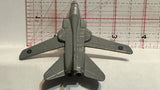 Grey A161 Tornado Jet Plane 1998 Unbranded Diecast Car