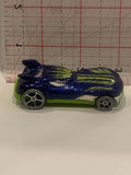 Blue Howlin Heat R0949 2010 Hot Wheels Toy Diecast Car