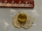 Lion Head Mane Lapel Hat Pin DU