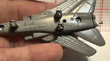 Grey A161 Tornado Jet Plane 1998 Unbranded Diecast Car
