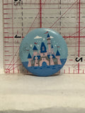 Pink Castle Disney Button Pinback