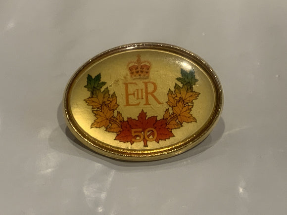 ER II 50th Logo Lapel Hat Pin DU