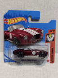 Red Shelby Cobra 427 S/C Muscle Mania 10/10 250/250 GTB48 2018 Hot Wheels Diecast Car