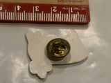 Canadian Flag Yellow Ribbon Lapel Hat Pin DU